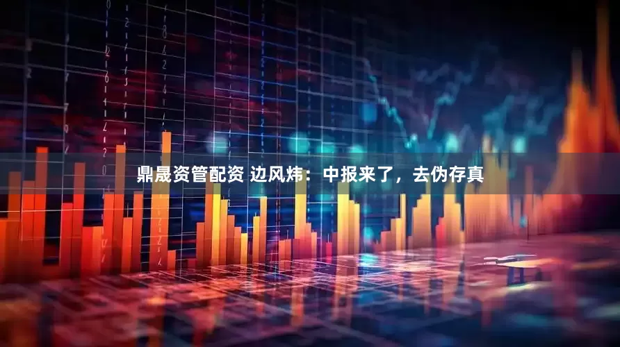 鼎晟资管配资 边风炜：中报来了，去伪存真