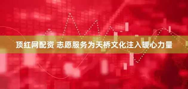 顶红网配资 志愿服务为天桥文化注入暖心力量